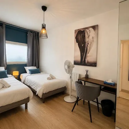 L'emeris - Duplex Clim 9 Pers 3 Ch 2 Sdb - Paris & Fontenay-sous-Bois