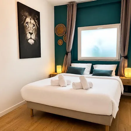L'Emeris - Duplex Clim 9 Pers 3 Ch 2 Sdb - Paris & Disney Fontenay-sous-Bois